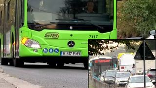VIDEO &Icirc;n București, autobuzele circulă cu viteza melcului: Nu ating &icirc;n medie nici 15 km/h