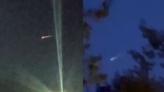 VIDEO Apariție ciudată pe cerul Rom&acirc;niei! &Icirc;ncă nu se știe ce este obiectul luminos