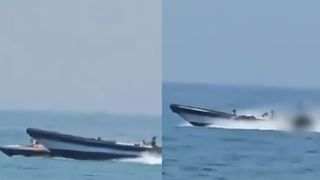 VIDEO Poliția spaniolă, pusă la zid! Cum au acționat autoritățile iberice &icirc;n momentul &icirc;n care au depistat o ambarcațiune cu patru migranți