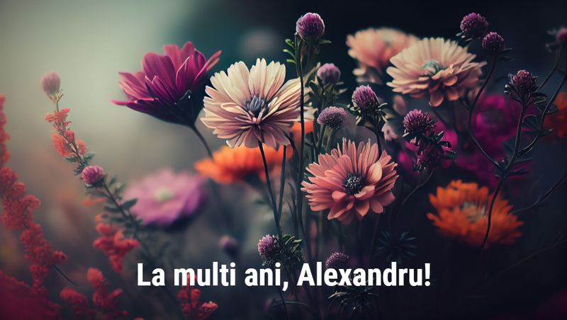 Felicitări cu La mulți ani, Alexandra! 