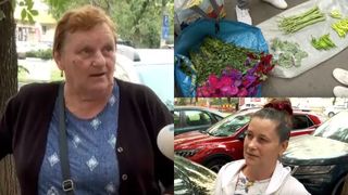 VIDEO &bdquo;Am venit și n-am v&acirc;ndut nimic&rdquo; Bătr&acirc;nele care v&acirc;nd produse la colț de stradă, v&acirc;nate de polițiști! O femeie se luptă să v&acirc;ndă miere, ca să-și ajute fiul la plata ratei la casă