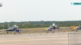 VIDEO BIAS, cel mai mare show de aviație din Rom&acirc;nia, a &icirc;nceput! Spectacol pe cerul Bucureștiului