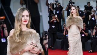 VIDEO Angelina Jolie, răvășitoare pe covorul roșu! Actrița a fost aplaudată minute în șir