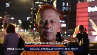 VIDEO Israelul, paralizat de revolte și greve. Oamenii sunt revoltați după ce guvernul nu i-a salvat pe ostaticii luați de gruparea Hamas