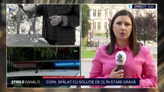 VIDEO O femeie din Suceava și-a spălat fetița de doi an cu o soluție pentru oi. Copila a ajuns &icirc;n stare gravă la spital