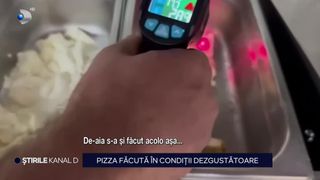 VIDEO Pizza făcută &icirc;n condiții dezgustătoare, &icirc;n bucătăria unei celebre locații din Capitală