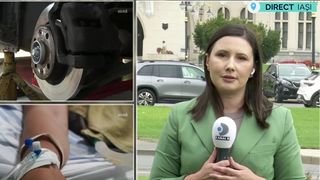 VIDEO Un bărbat din Botoșani, în stare gravă la spital după o vizită la un service auto