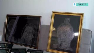 VIDEO Portretele făcute din cristale, un cadou foarte cerut!  Ce poți decora cu ștrasuri