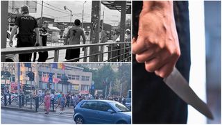 VIDEO Un jandarm a fost &icirc;njunghiat fără milă, &icirc;ntr-o stație de tramvai din București. Agresorul a fost prins după mai multe ore de căutări
