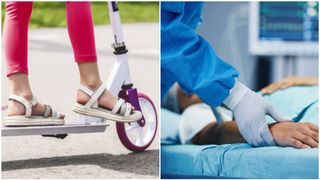 Mama i-a spus să doarmă pentru a-i trece durerea de cap, dar fetița nu s-a mai trezit. O copilă de 11 ani, în comă după ce a căzut de pe trotinetă