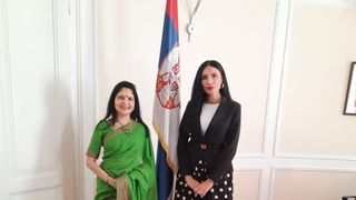 Irena Sarac, &icirc;ntr-o &icirc;nt&acirc;lnire diplomatică la Belgrad