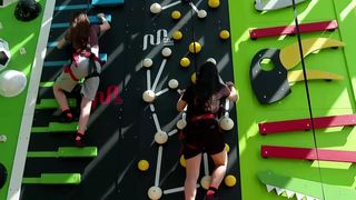 VIDEO „Mă ajută foarte mult cu postura spatelui”. Escalada: adrenalină și sănătate