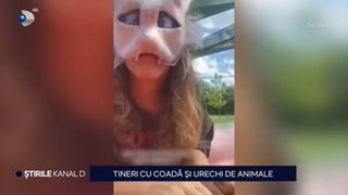 VIDEO Tineri cu coadă și urechi de animale