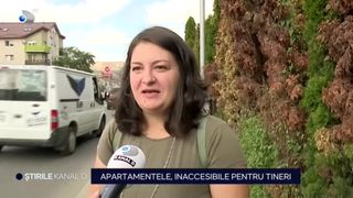 VIDEO Apartamentele, inaccesibile pentru tineri