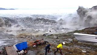 Un tsunami puternic a făcut a făcut ca Păm&acirc;ntul să vibreze timp de nouă zile. "Valuri de 200 de metri!" Cel mai devastator fenomen petrecut după tsunami-ul din 2011 din Japonia