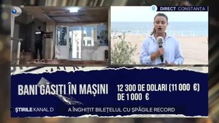 VIDEO A înghițit bilețelul cu șpăgile record primite în Portul Constanța