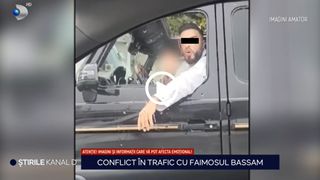 VIDEO Conflict &icirc;n trafic cu faimosul Bassam