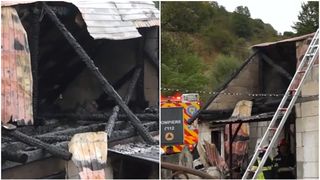 "A ars copiluţul ala nevinovat" Un bebeluș de trei luni a murit carbonizat în casa care a ars ca o torță, la Bistrița-Năsăud. Bunica și fratele lui se aflau în locuință