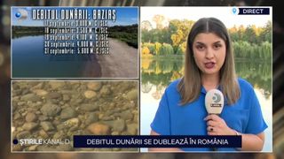 VIDEO Autoritățile în alertă! Debitul Dunării se dublează în România
