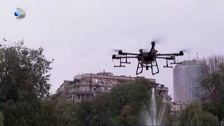 VIDEO „N-am mai pomenit așa ceva!”. Drone împotriva țânțarilor