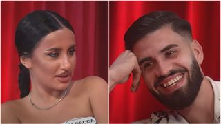 VIDEO "Vreau să fiu gravidă" Rebecca și Moldo, întâlnire savuroasă în camera roșie. Ce planuri de viitor au concurenții: "Vreau o relație serioasă"