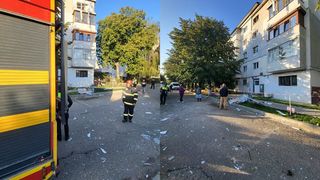 explozie adjud, explozie apartament, oameni evacuati 