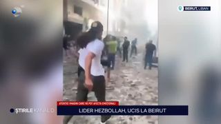VIDEO Lider Hezbollah, ucis la Beirut. Capitala libaneză este sub atac. 8 persoane au murit și 59 sunt grav rănite