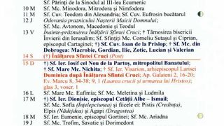 Calendar ortodox septembrie 2024