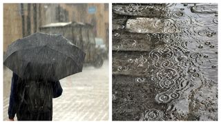 VIDEO Cod portocaliu de ploi torențiale în peste 20 de județe și București. Harta furtunilor care lovesc România