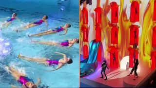 VIDEO A fost spectacol la Săptăm&acirc;na Modei de la Paris! Cei mai r&acirc;vniți pantofi, la apă