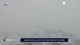 VIDEO România, luată prin surprindere de ninsori. Furtuni devastatoare, anunțate, au fost înlocuite de ger și fulgi de zăpadă
