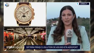 VIDEO Doi pensionari români, prinși cu bijuterii de 650.000 euro în aeroport, în Germania. Bătrânii sunt considerați contrabandiști