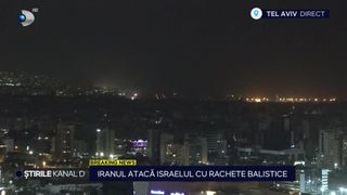 VIDEO BREAKING NEWS Iranul atacă Israelul cu rachete balistice. Imagini înfiorătoare cu ploaie de rachete/ Mii de români așteaptă să fie evacuați din zonele afectate