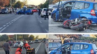 Accidentul a fost provocat de un șofer de 71 de ani care nu a acordat prioritate