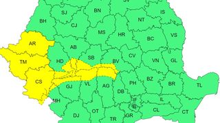 anm vremea Cod galben de ploi și v&acirc;nt