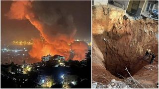VIDEO Israelul continuă bombardamentele masive în Beirut