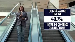 VIDEO Rom&acirc;nii &icirc;și schimbă stilul de cumpărături. Shopping-ul online, preferat din ce &icirc;n ce mai mult de cumpărători 