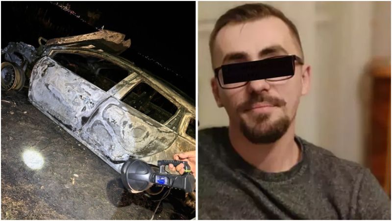 El este victima crimei din Snagov, taxiul său a fost incendiat