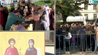 VIDEO Zeci de mii de credincioși au trecut pe la racla Sfintei Parascheva