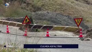 VIDEO Culmea asfaltării &icirc;n Rom&acirc;nia