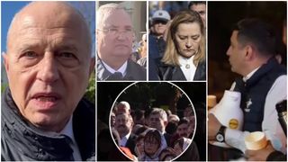 VIDEO Pelerinajul politicienilor la Sf&acirc;nta Parascheva. Candidații la prezidențiale au mers să asculte slujba, să se roage și să ajute pelerinii cu ceai și m&acirc;ncare