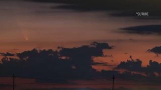 VIDEO Cometa secolului, vizibilă &icirc;n toată țara