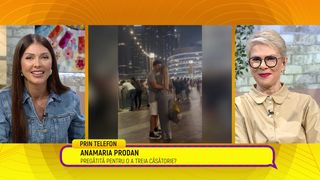 Anamaria Prodan, pregătită pentru a merge a treia oară &icirc;n fața ofițerului Stării Civile