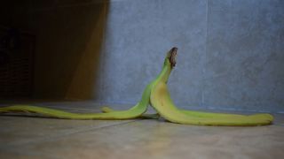 coji banane, fructe 