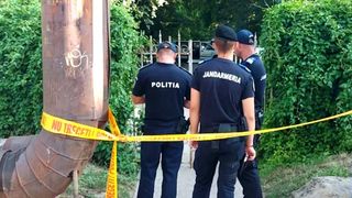 duba jandarmi, masina politie, accident capitala 