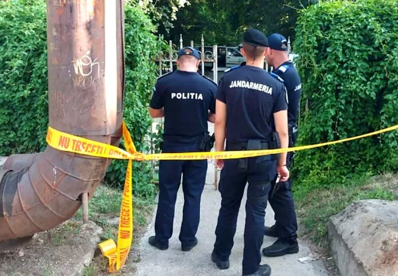 duba jandarmi, masina politie, accident capitala 