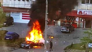 Masina lui Ioan Crisan, aruncată &icirc;n aer