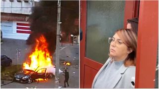VIDEO Laura Crișan, fiica milionarului ucis &icirc;n atentatul cu bombă din Arad, a fost reținută &icirc;mpreună cu doi bărbați, acuzați de complicitate la omor