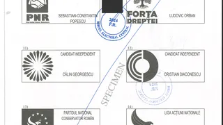 &Icirc;ncepe campania electorală pentru alegerile prezidențiale 2024. Cum arată buletinul de vot