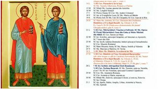 Calendar ortodox 25 octombrie 2024: Sfinți Mucenici Marcian și Martirie